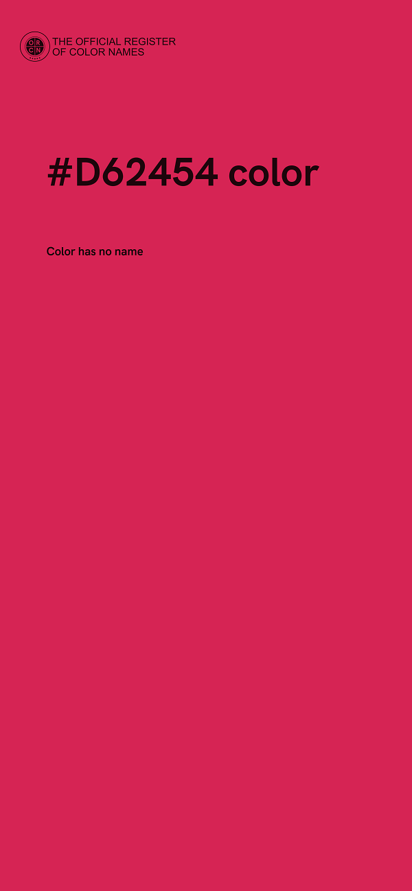 #D62454 color image