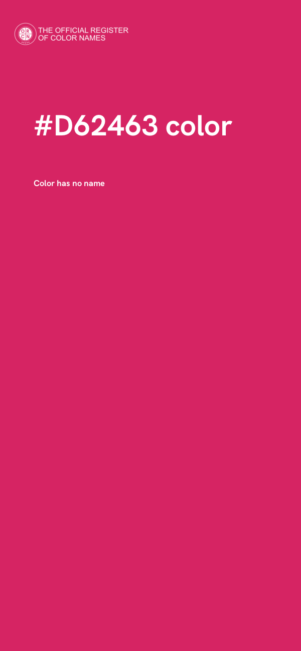 #D62463 color image