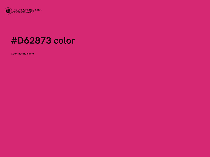 #D62873 color image