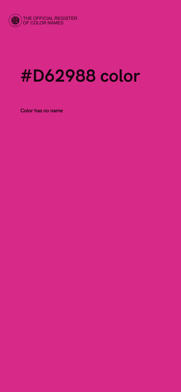 #D62988 color image