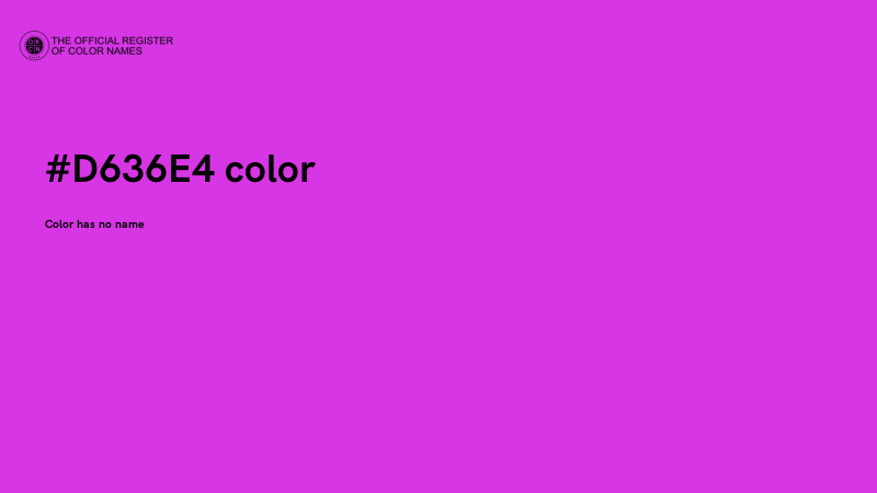 #D636E4 color image