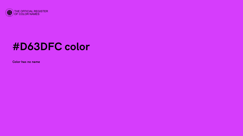 #D63DFC color image