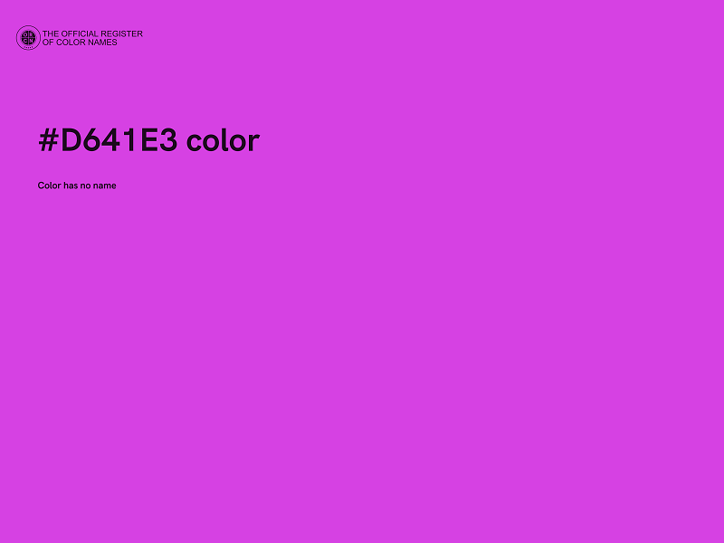 #D641E3 color image
