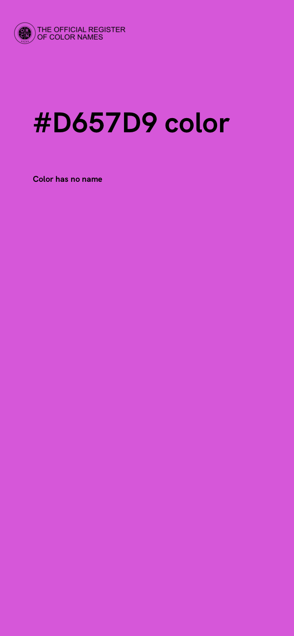 #D657D9 color image