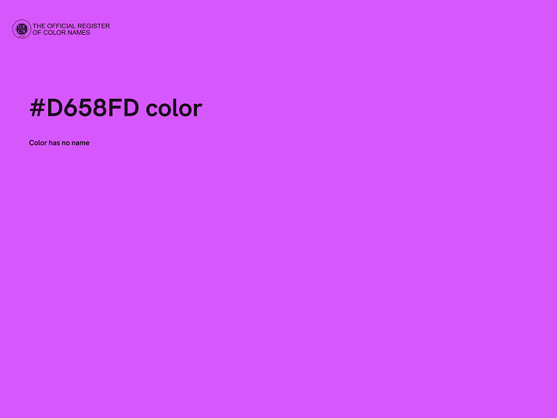 #D658FD color image