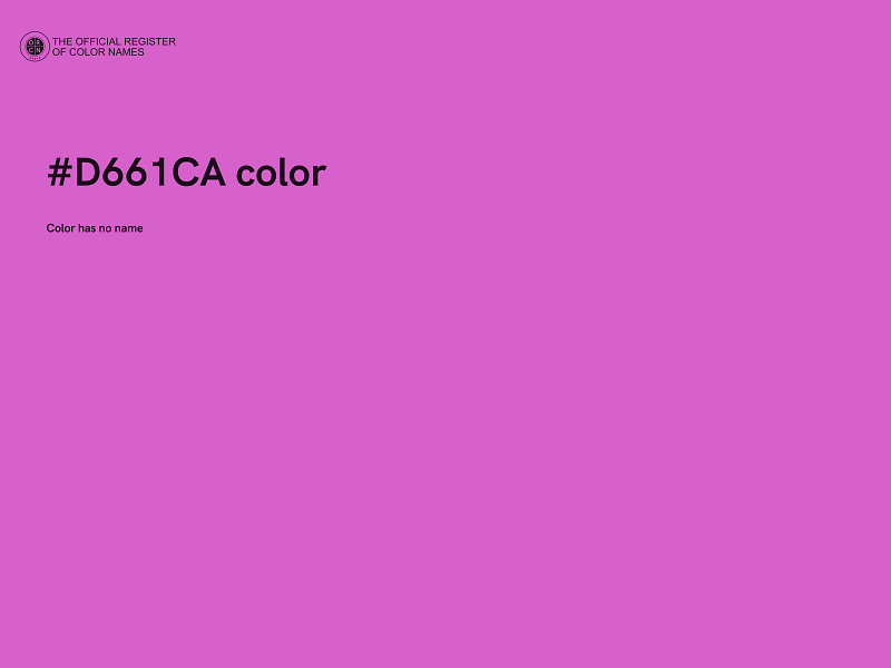 #D661CA color image