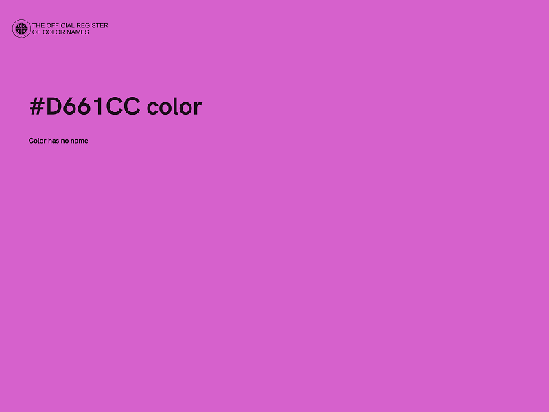 #D661CC color image