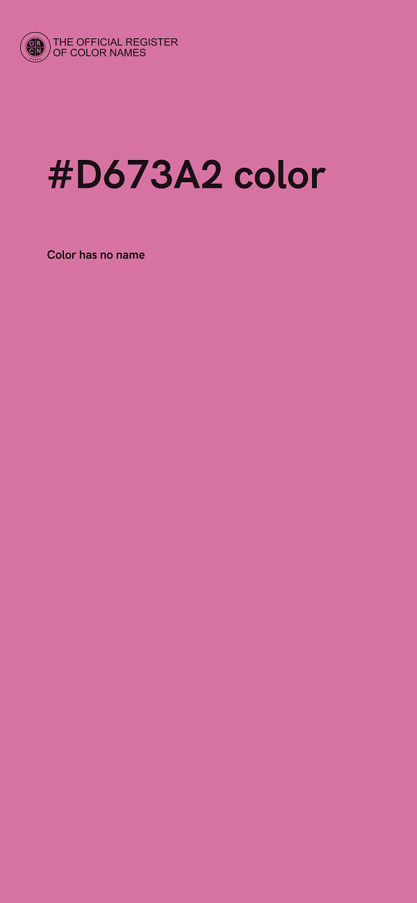#D673A2 color image