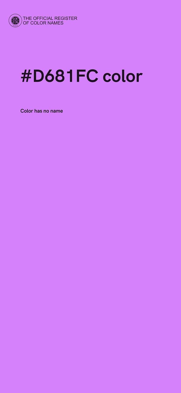 #D681FC color image