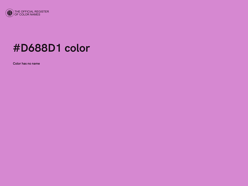 #D688D1 color image