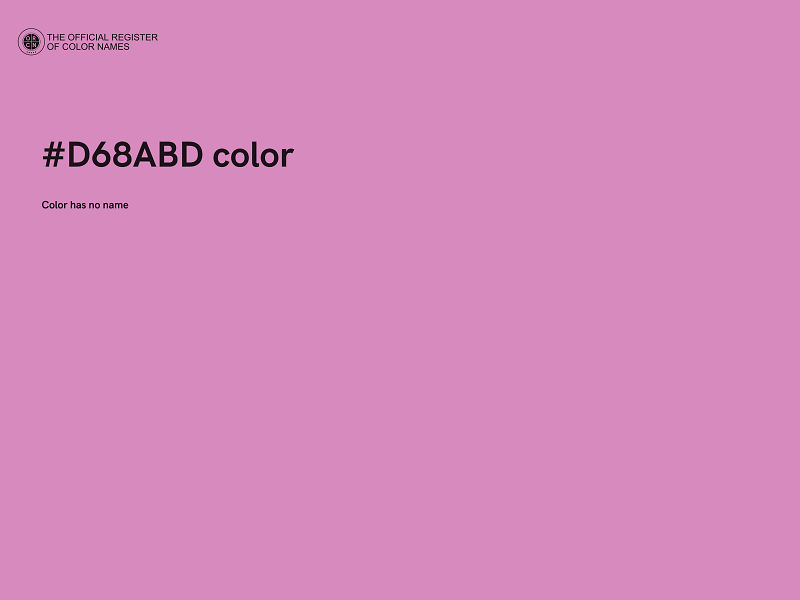 #D68ABD color image