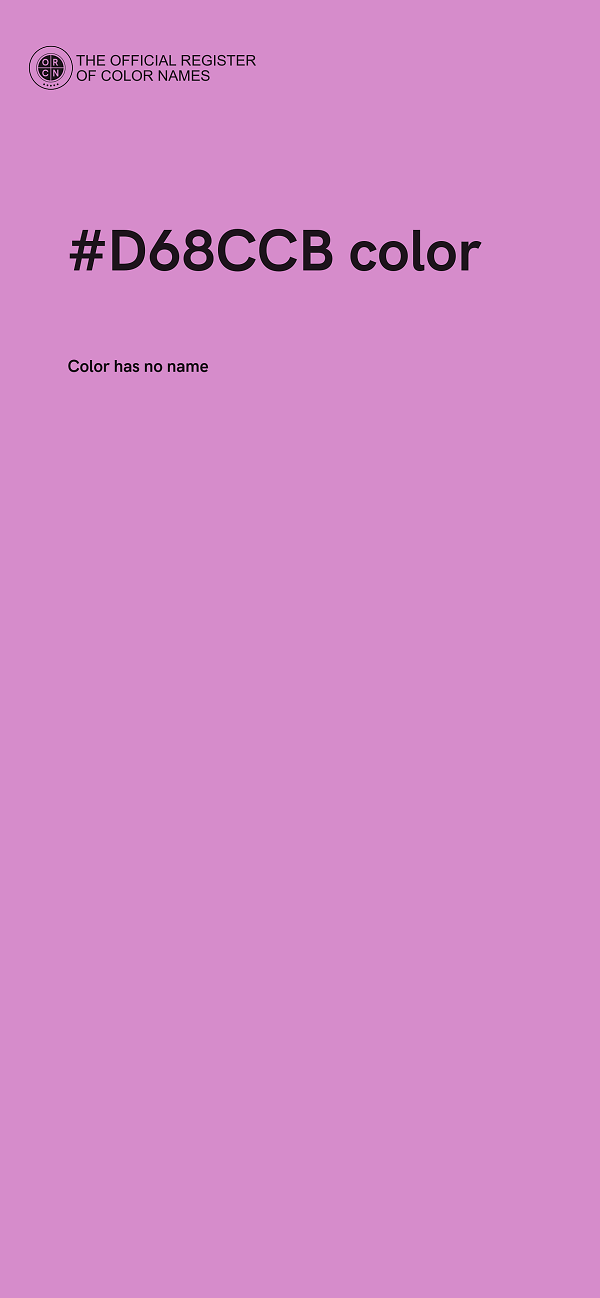 #D68CCB color image