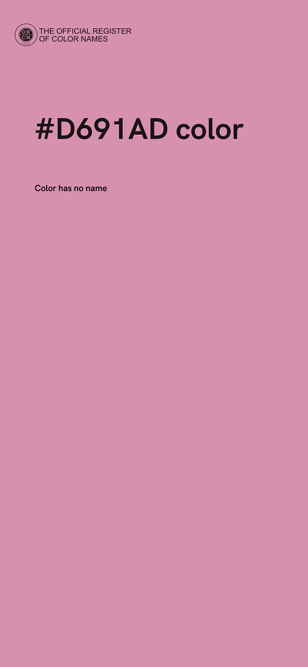 #D691AD color image