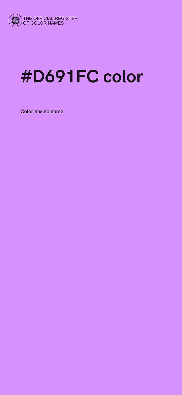 #D691FC color image