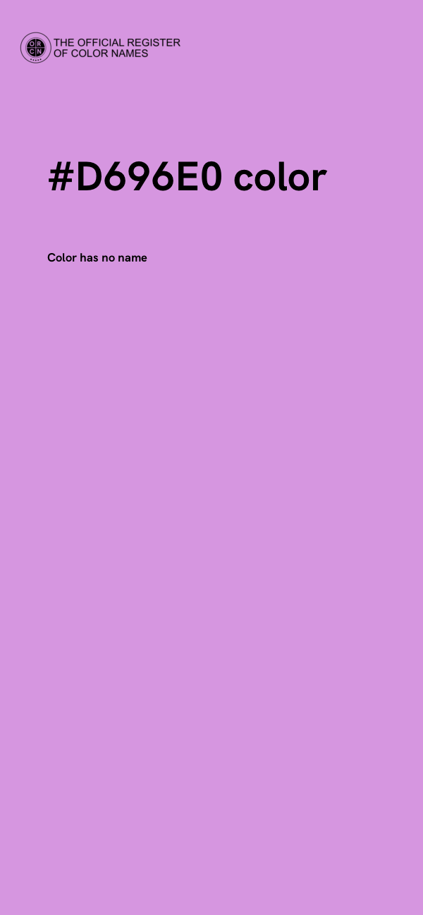 #D696E0 color image