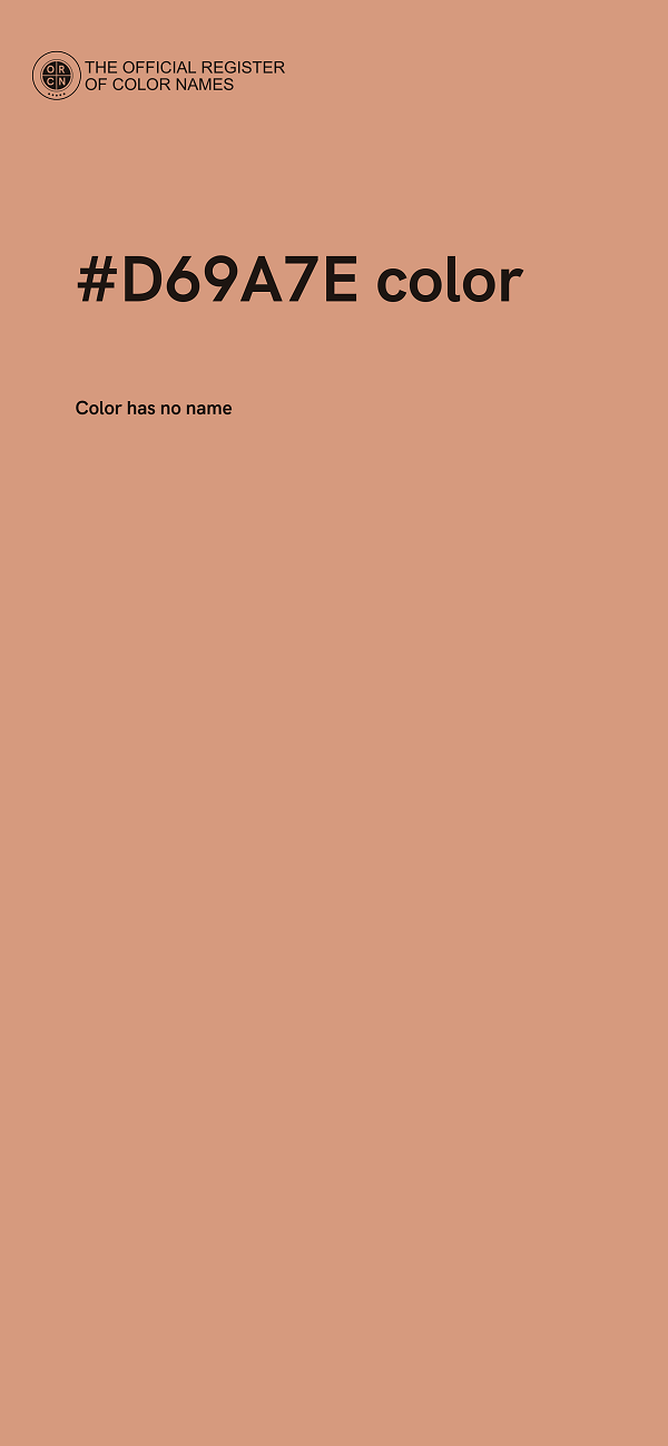 #D69A7E color image