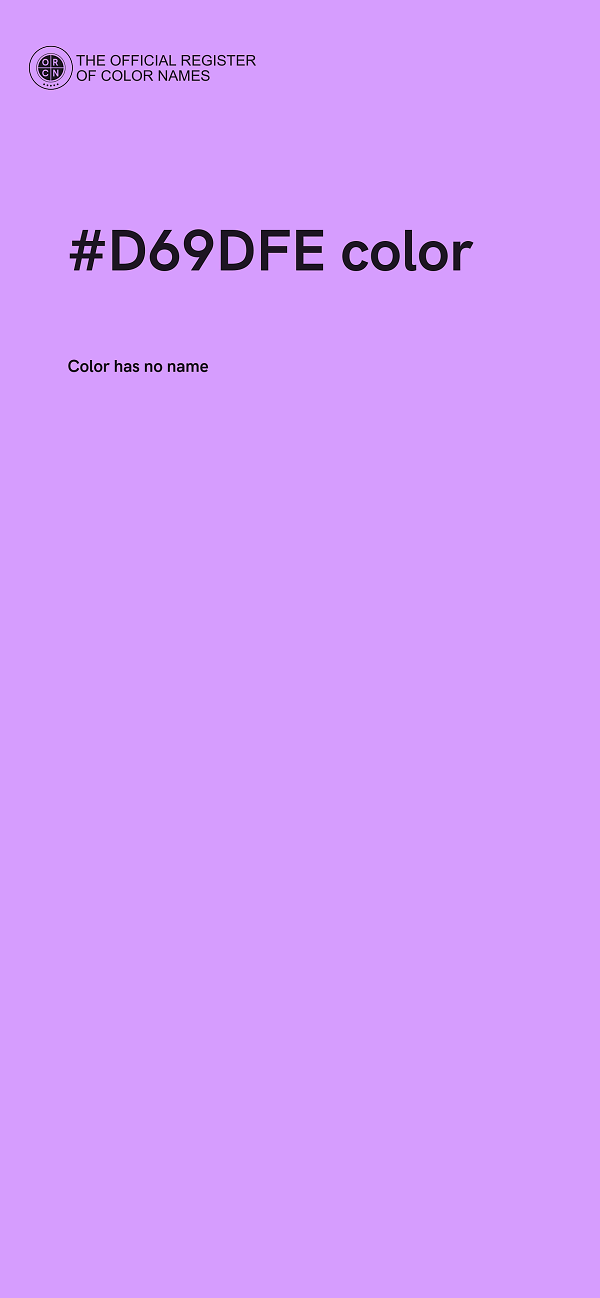 #D69DFE color image