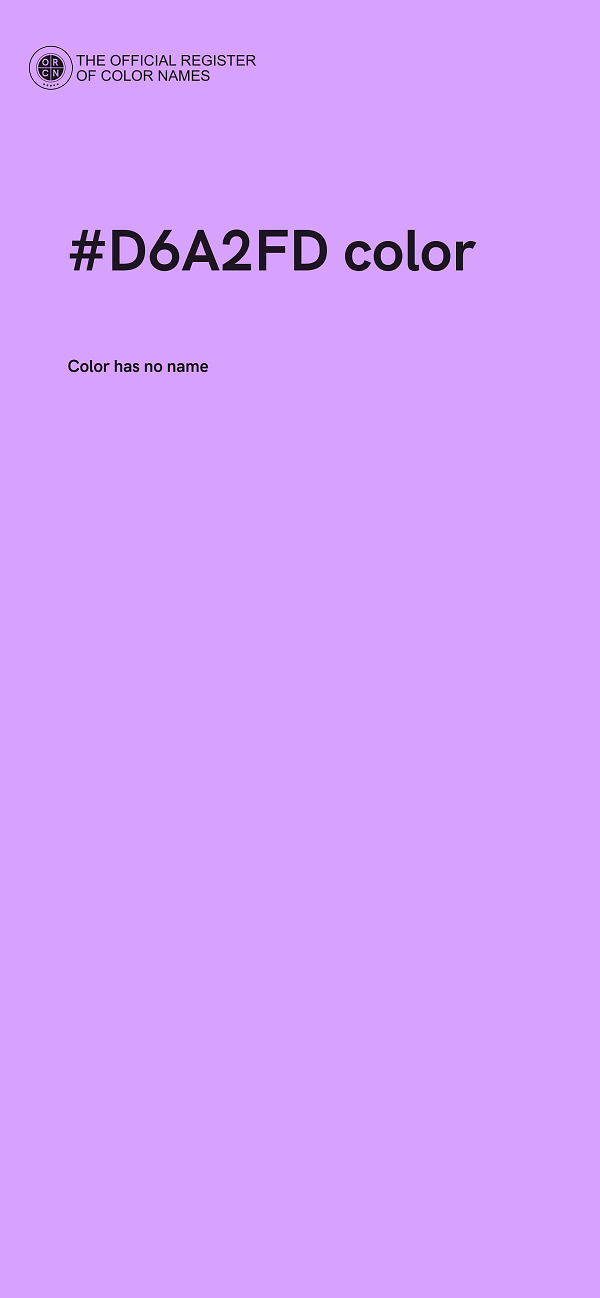 #D6A2FD color image