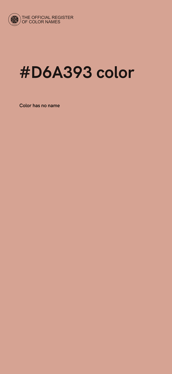#D6A393 color image