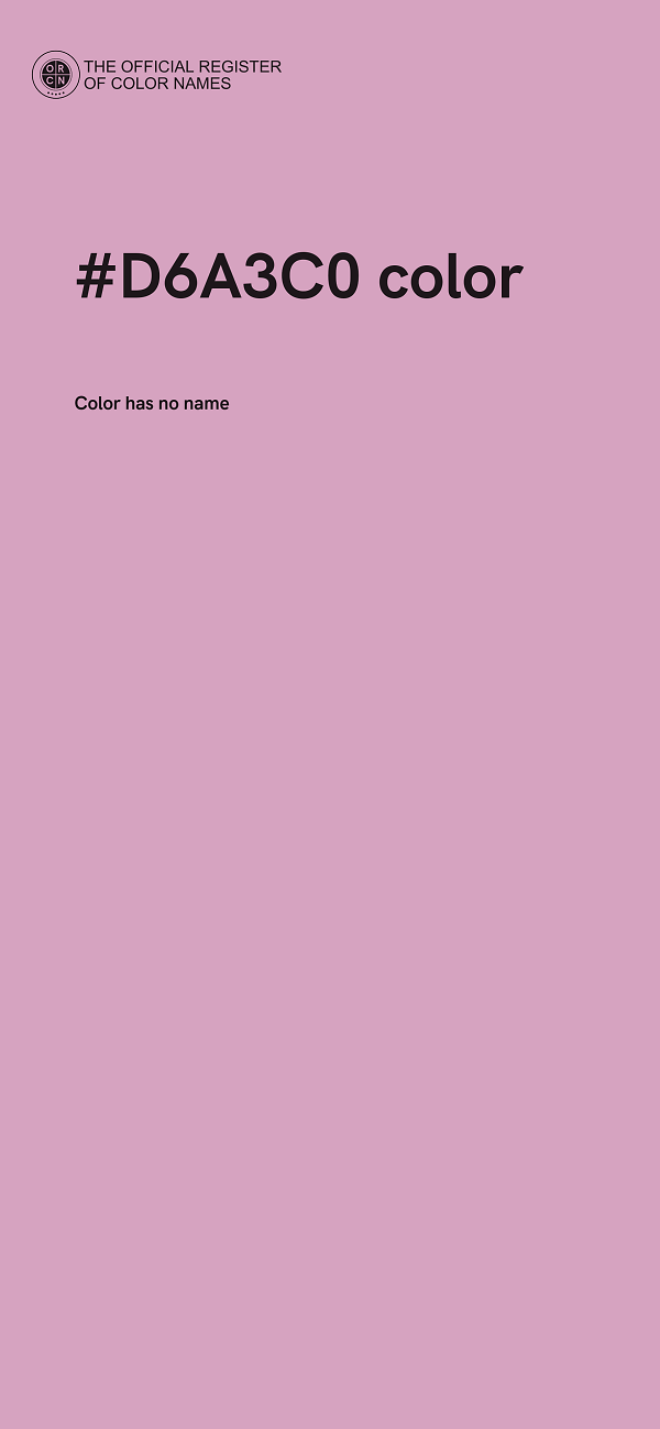 #D6A3C0 color image
