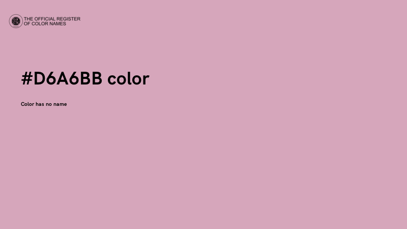 #D6A6BB color image