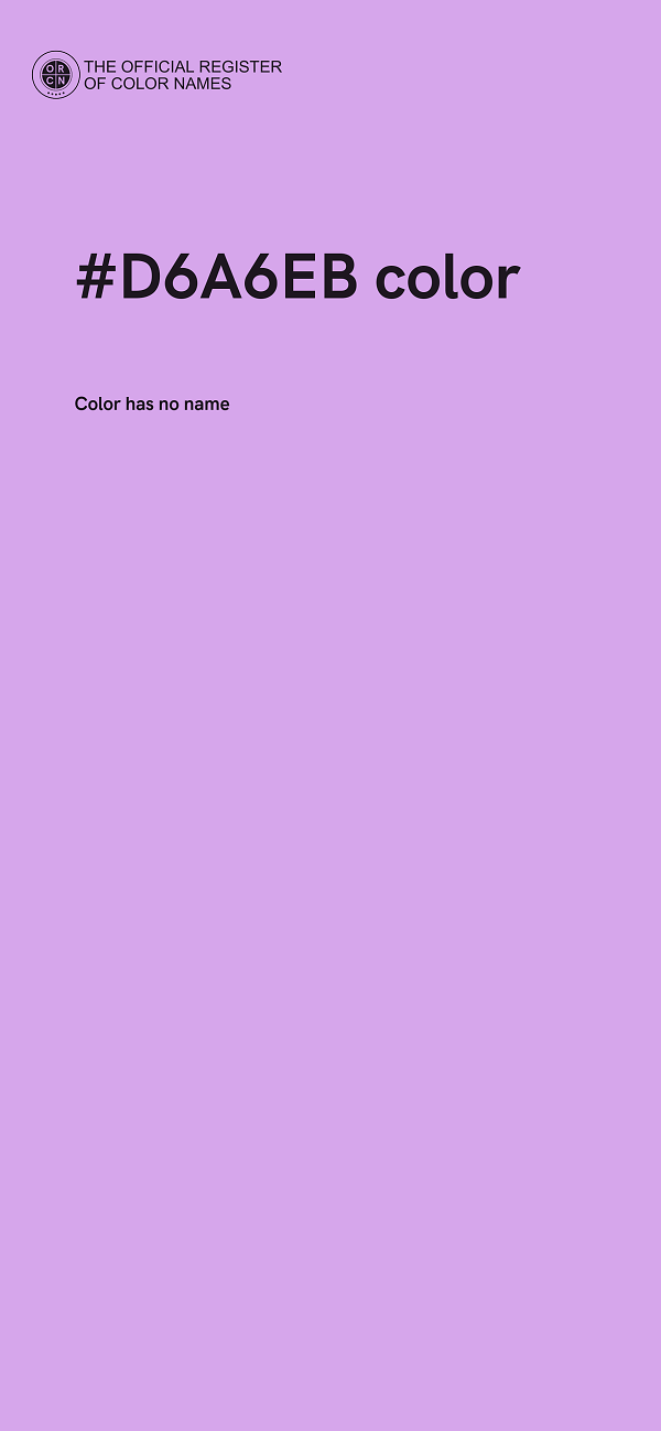 #D6A6EB color image