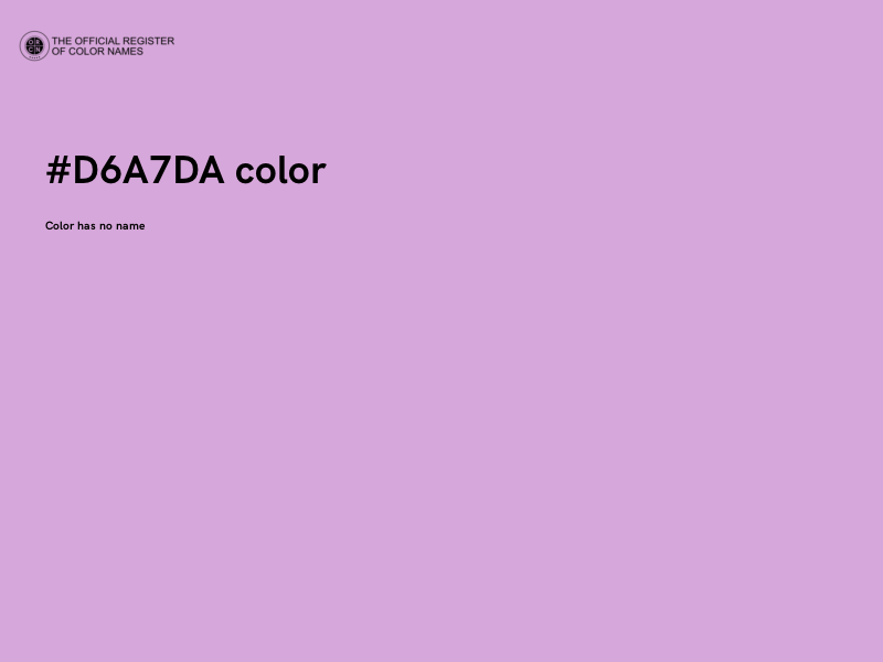 #D6A7DA color image