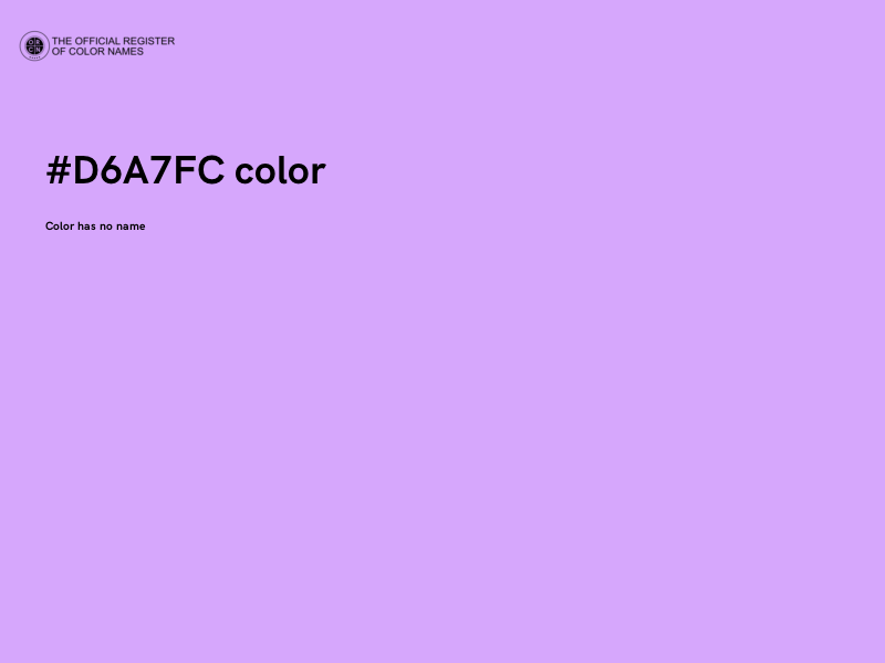 #D6A7FC color image