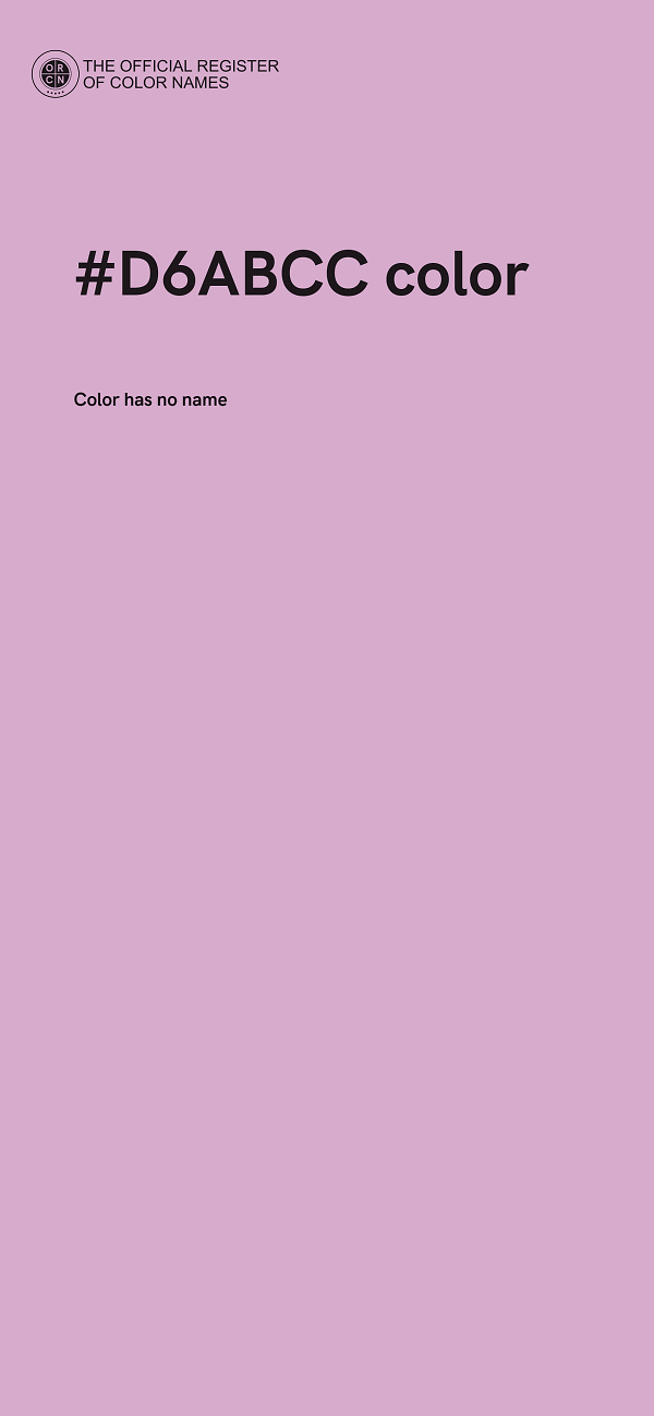 #D6ABCC color image