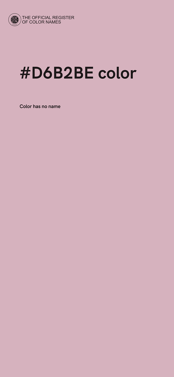 #D6B2BE color image