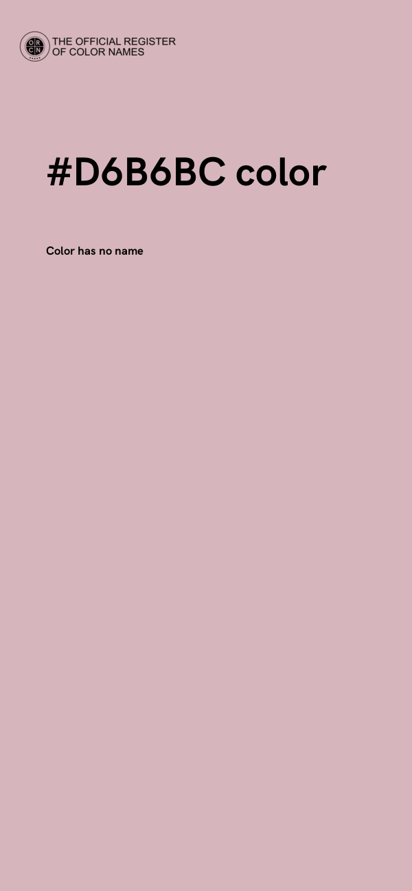 #D6B6BC color image