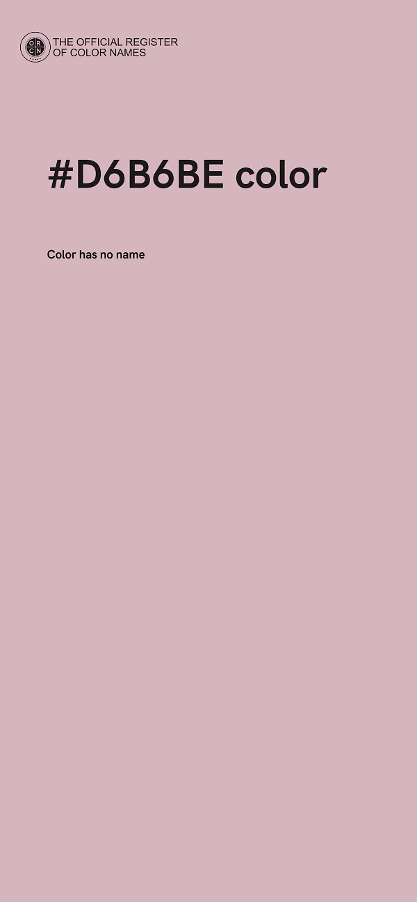#D6B6BE color image
