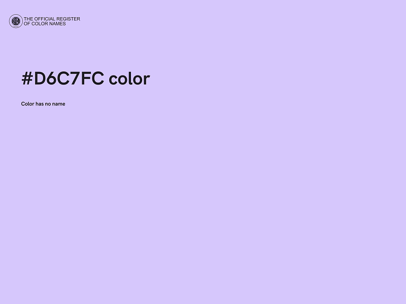 #D6C7FC color image