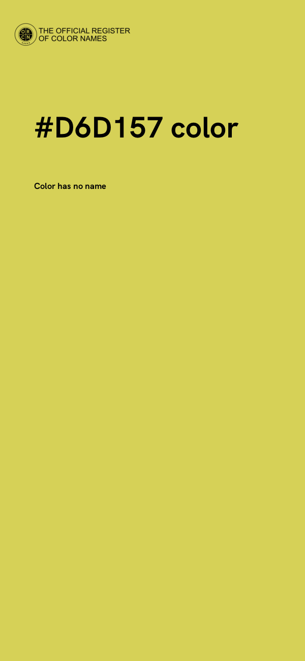 #D6D157 color image