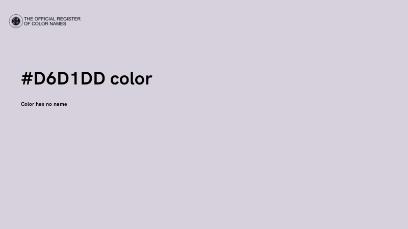 #D6D1DD color image