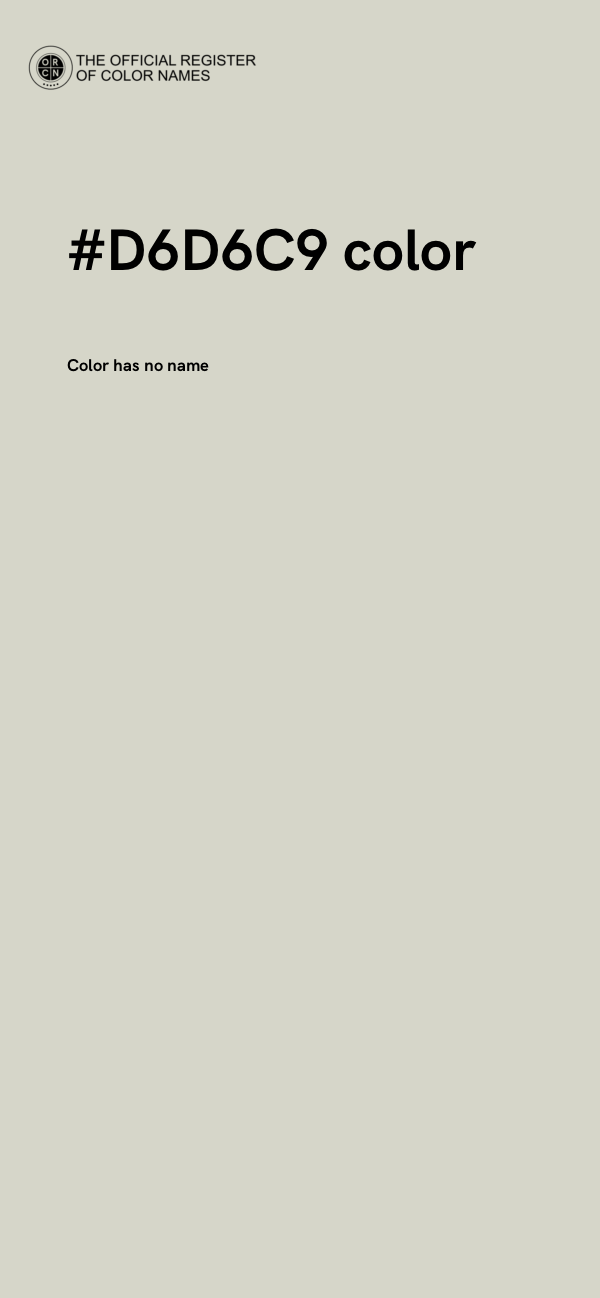 #D6D6C9 color image