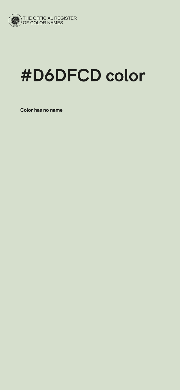 #D6DFCD color image