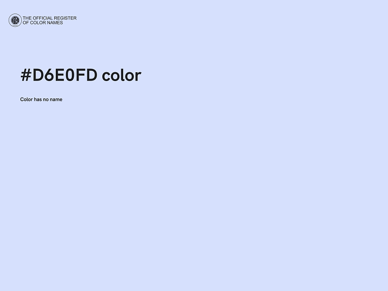 #D6E0FD color image
