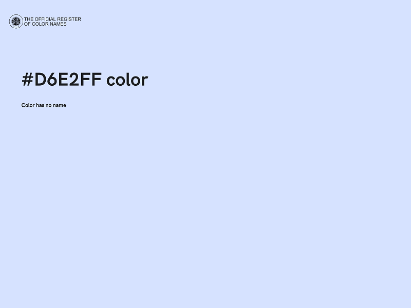 #D6E2FF color image