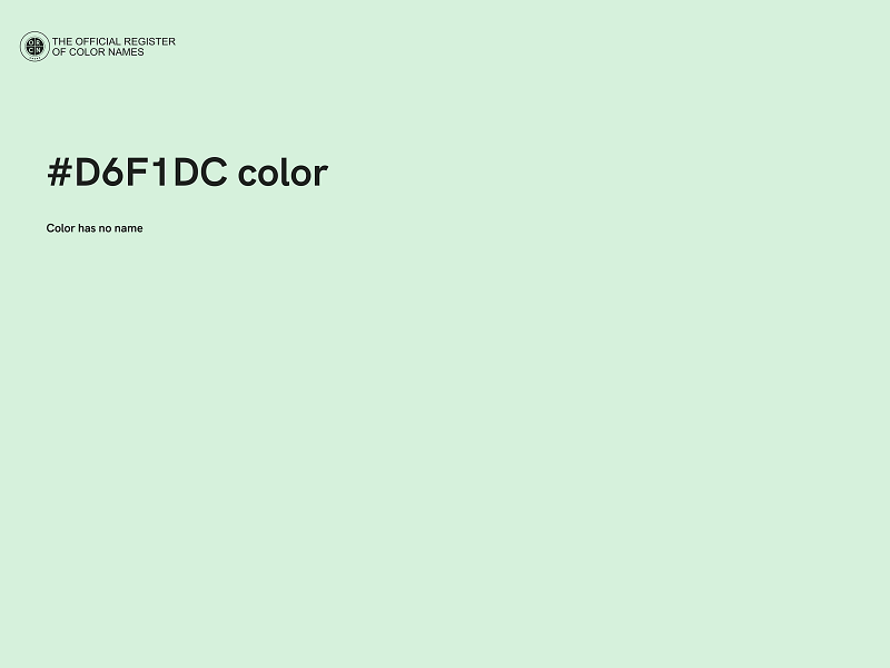 #D6F1DC color image