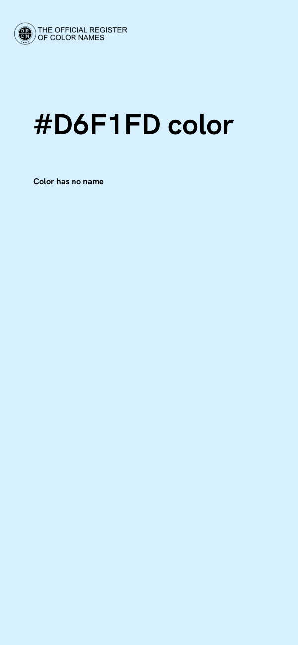 #D6F1FD color image