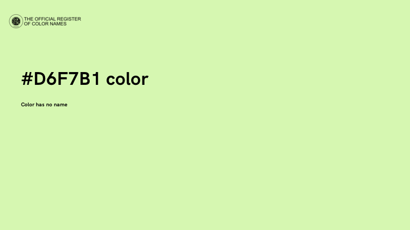 #D6F7B1 color image