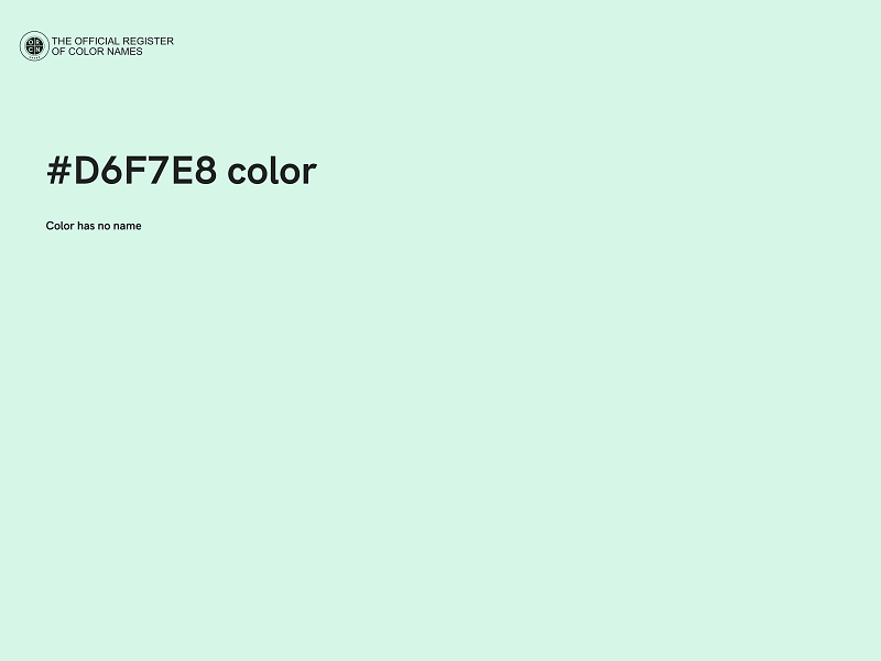 #D6F7E8 color image