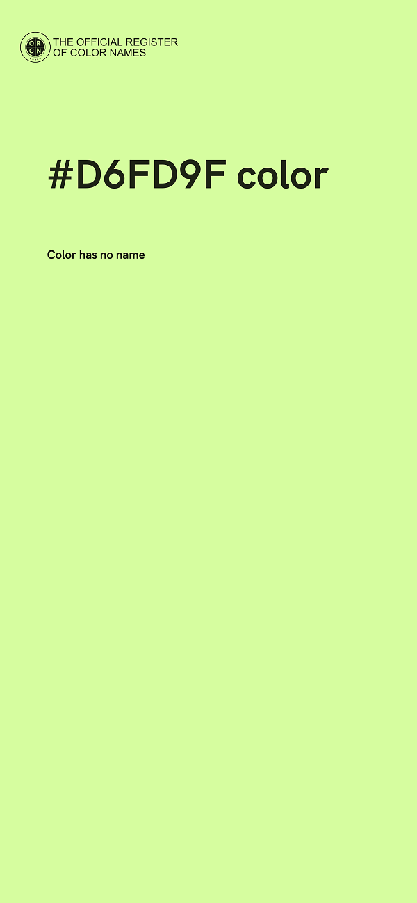 #D6FD9F color image