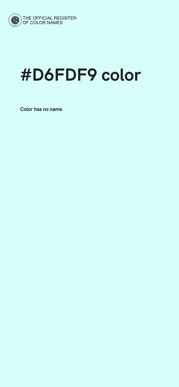 #D6FDF9 color image