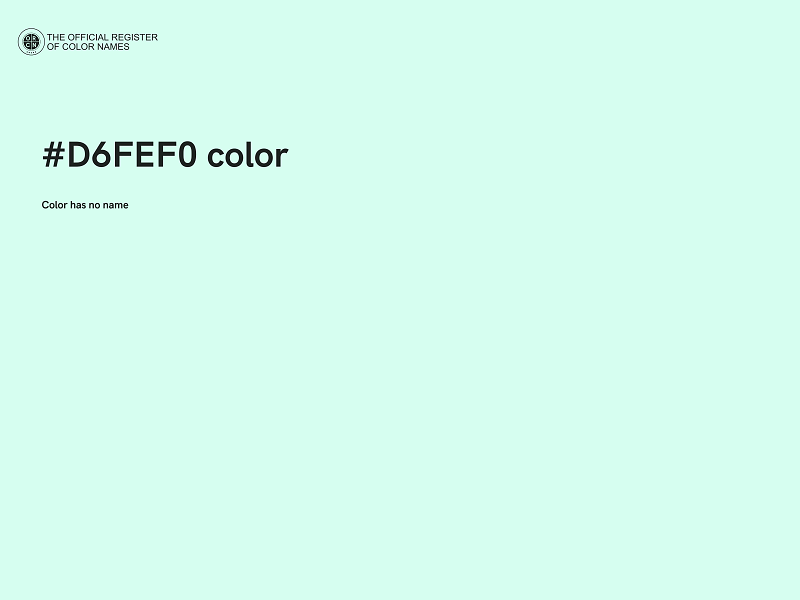 #D6FEF0 color image