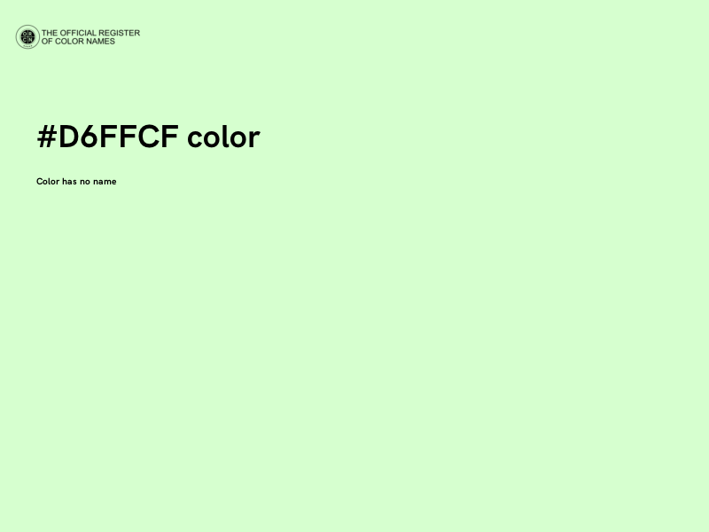 #D6FFCF color image