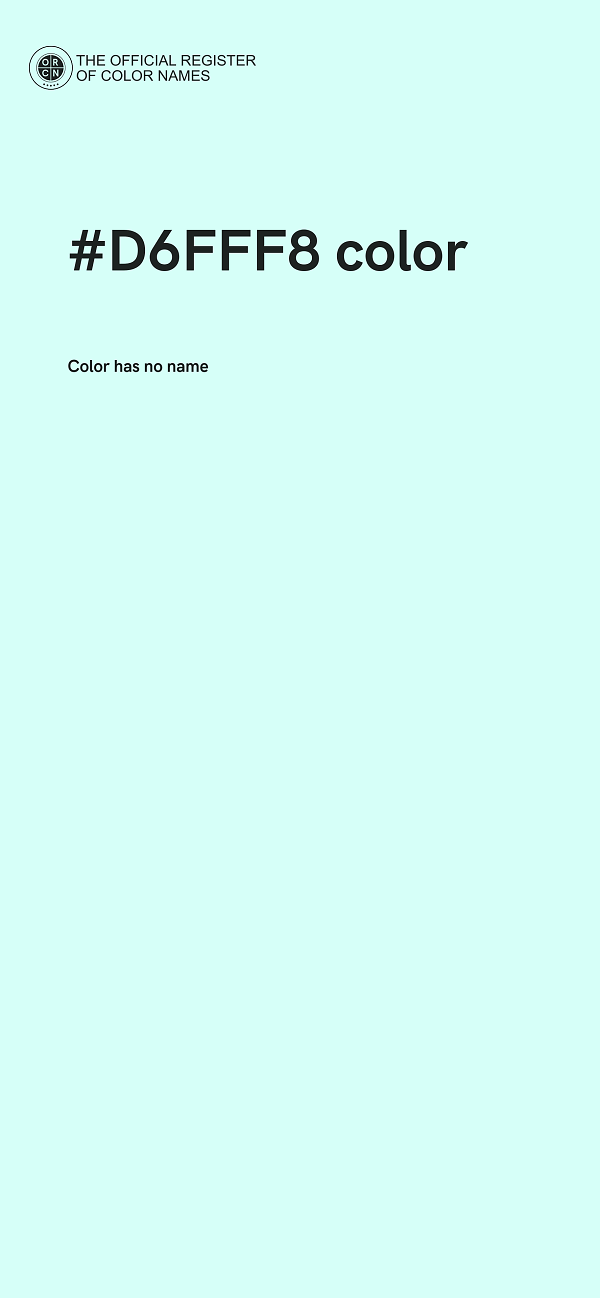 #D6FFF8 color image