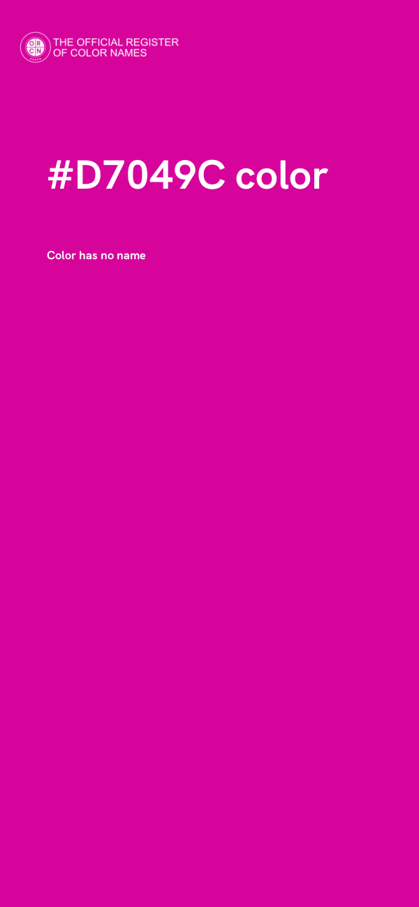 #D7049C color image