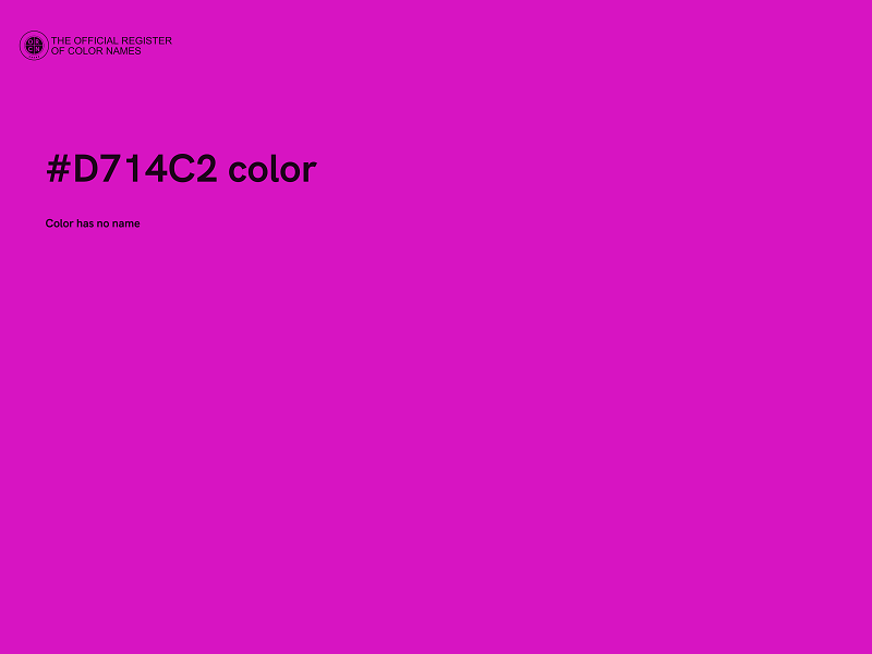 #D714C2 color image